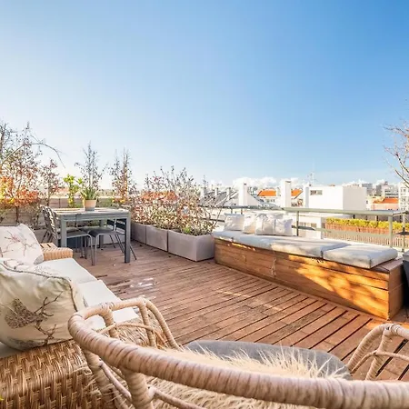 公寓 Guestready - Charming With Terrace Lisboa